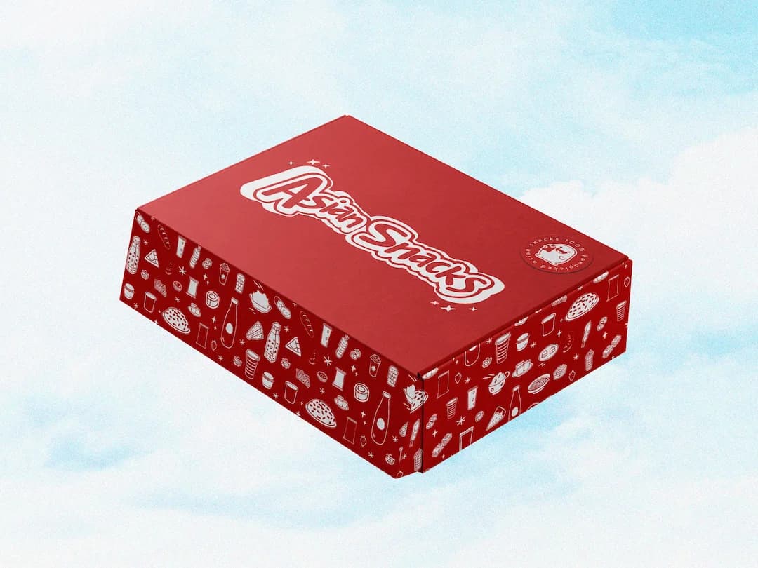 asiansnacks box design