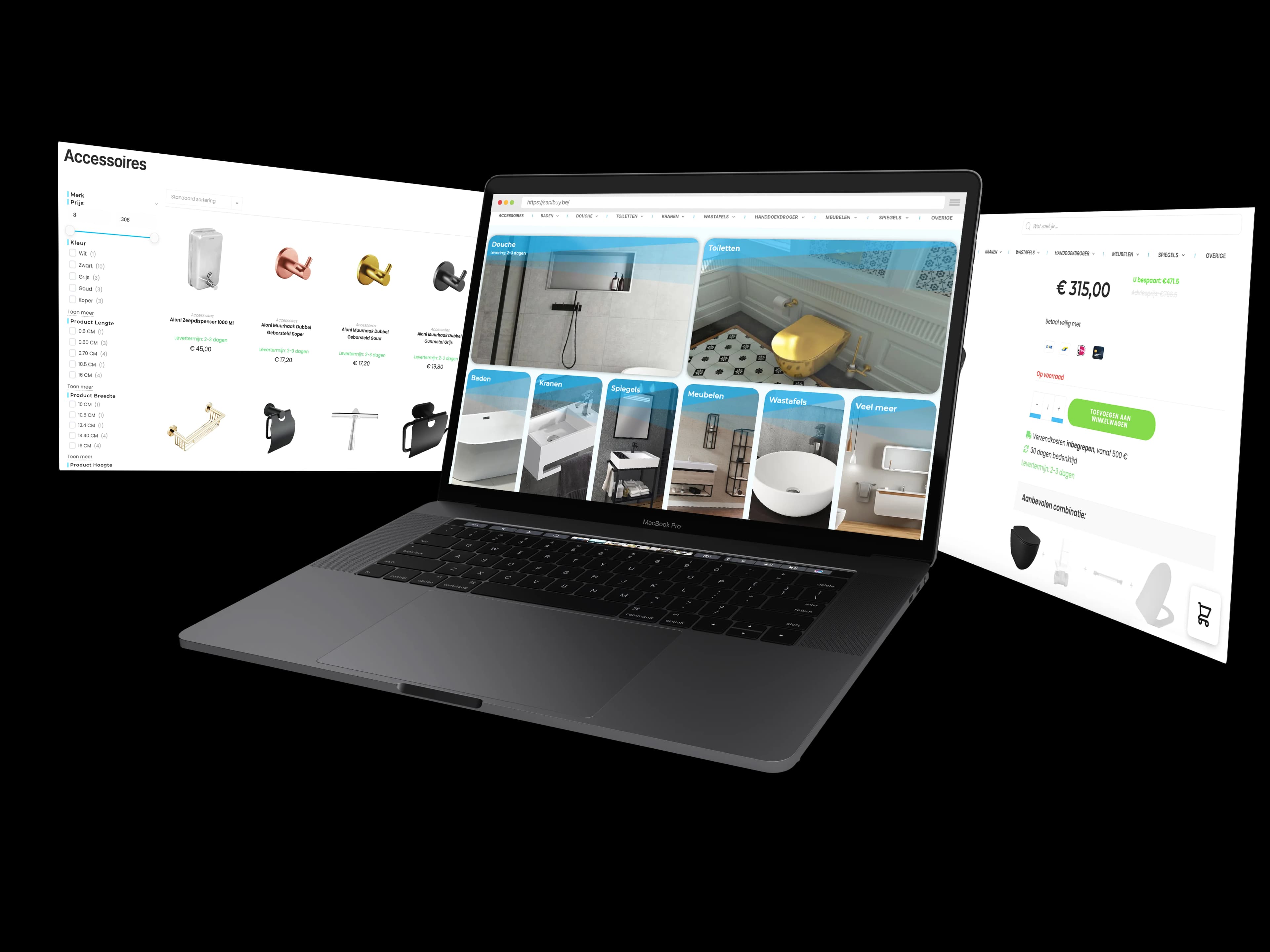 sanibuy ecommerce desktop